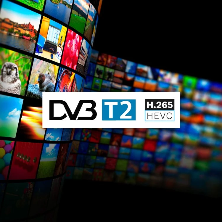 Cabletech DVB-T2 H.265 HEVC imtuvas aprašymas - Prekės nuotrauka