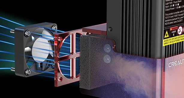 Creality CR-30 lazerinės Falcon graviravimo staklės - 5W aprašymas - Prekės nuotrauka