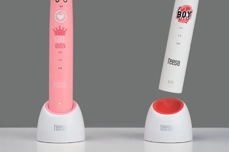 Dantų šepetėlis Teesa Sonic Junior Boy sonic aprašymas - Prekės nuotrauka