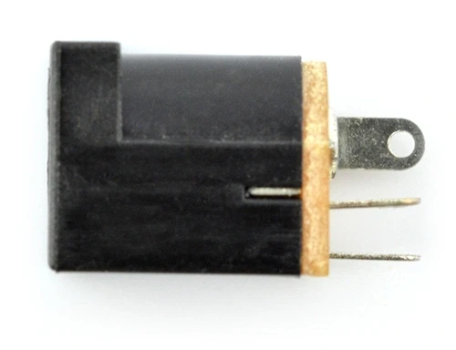 Oem DC lizdas 5.5x2.1mm PCB - vertikalus aprašymas - Prekės nuotrauka
