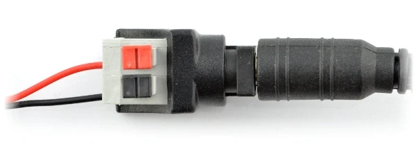 Oem DC lizdas 5.5x2.1mm su greita jungtimi ir v2 mygtukais aprašymas - Prekės nuotrauka