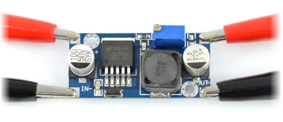 Openplatform DC/DC įtampos keitiklis LM2596 nuo 3-35V iki 1.5-30V 3A (STEP DOWN) aprašymas - Prekės nuotrauka