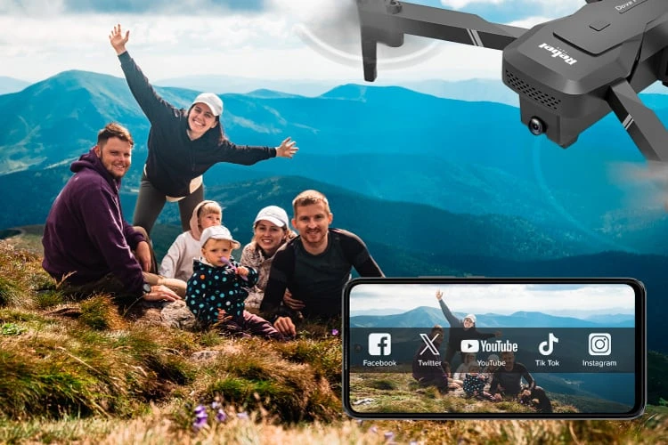 Dronas REBEL DOVE PRO aprašymas - Prekės nuotrauka