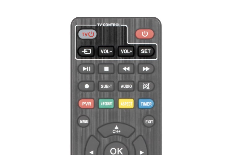 Kruger & Matz DVB-T2 HEVC H.265 mini imtuvas per HDMI aprašymas - Prekės nuotrauka