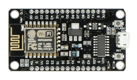 Oem ESP8266 WiFi modulis + NodeMCU v3 aprašymas - Prekės nuotrauka