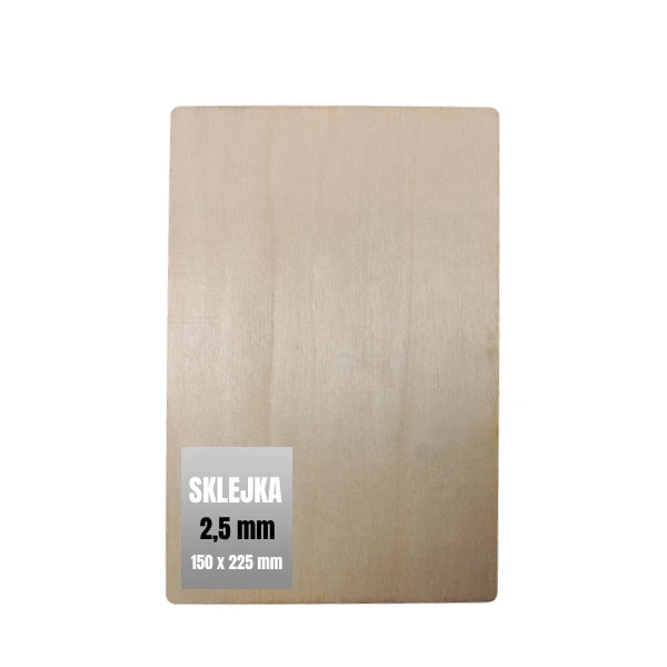 Oem Fanera 2.5mm 150x225mm - Drožybos lenta - Forma aprašymas - Prekės nuotrauka