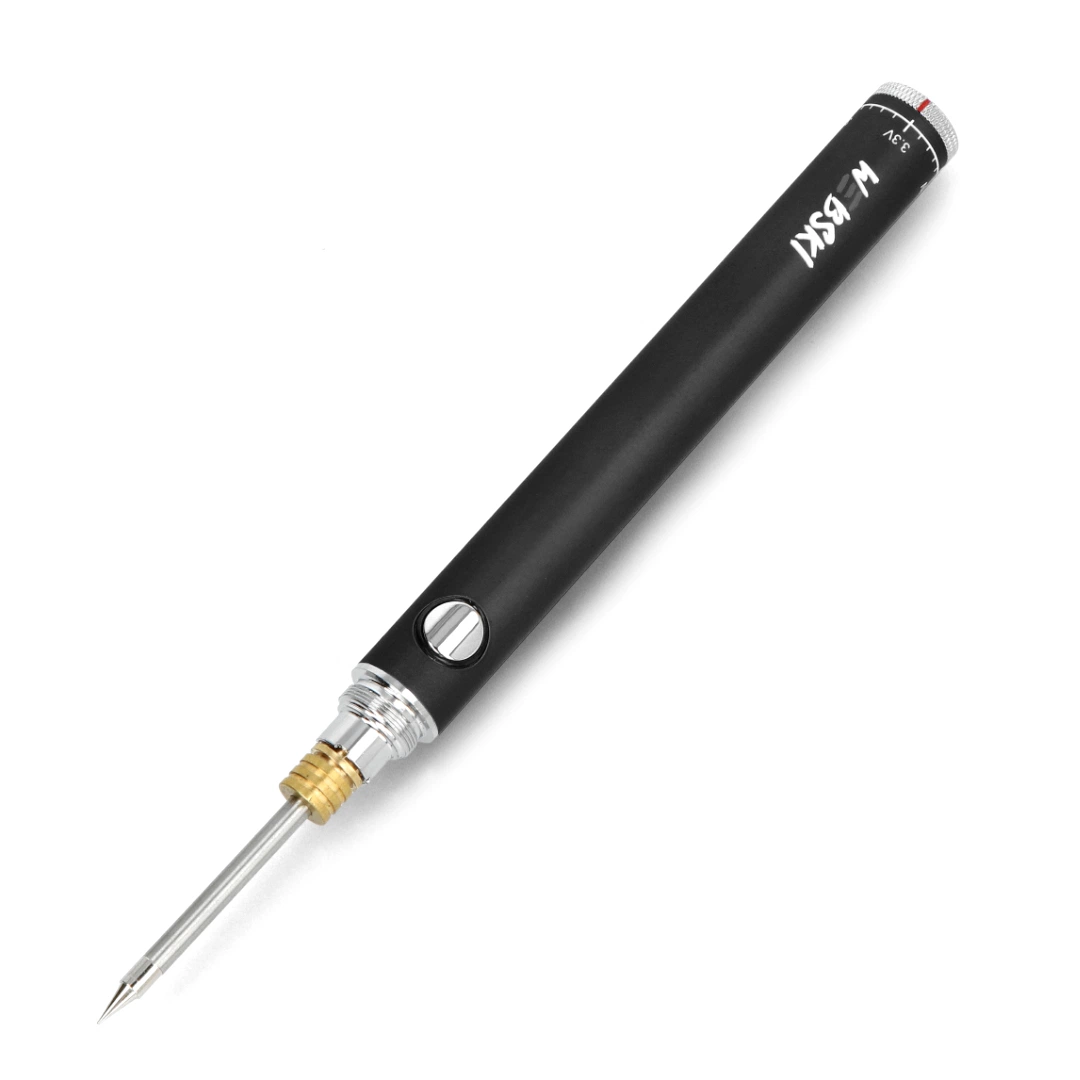 FlatPro2 Solder belaidis lituoklis su temperatūros reguliavimu - 200-470 laipsnių - juodas - Webski aprašymas - Prekės nuotrauka