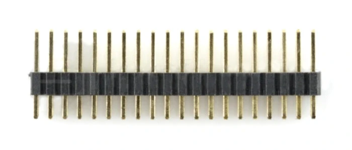 Oem Goldpin karpomas kištukas 2x20 kaiščių 1.27mm / 1.27mm aprašymas - Prekės nuotrauka