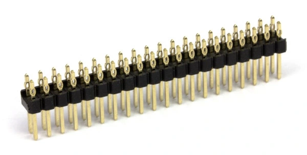 Pimoroni Goldpin karpomas kištukas 2x20 kaiščių 2.54mm skirtas Raspberry Pi aprašymas - Prekės nuotrauka