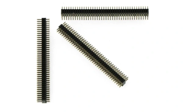 Oem Goldpin karpomas kištukas 2x40 kaiščių 1.27mm / 2.54mm - tiesus aprašymas - Prekės nuotrauka