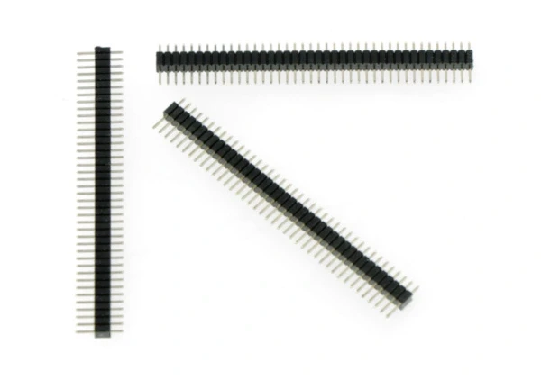 Oem Karpomas kištukas Goldpin 1x40 kaiščių 1.27mm - tiesus aprašymas - Prekės nuotrauka