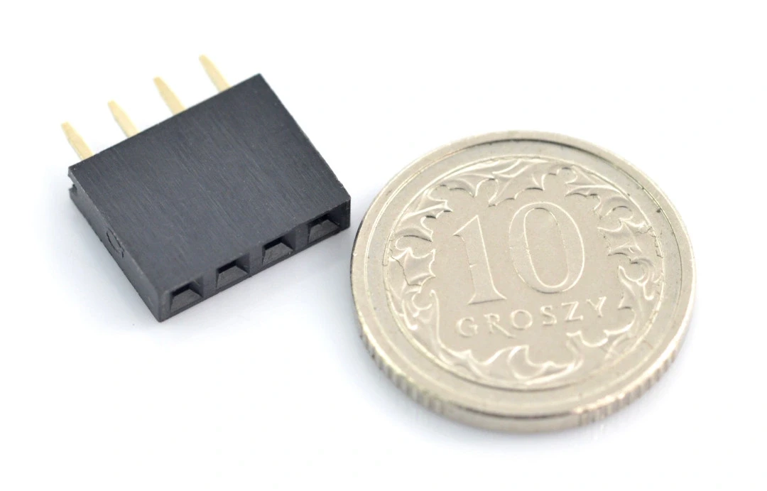 Oem Karpomas lizdas 1x4 kaiščių tiesus 2.54mm aprašymas - Prekės nuotrauka