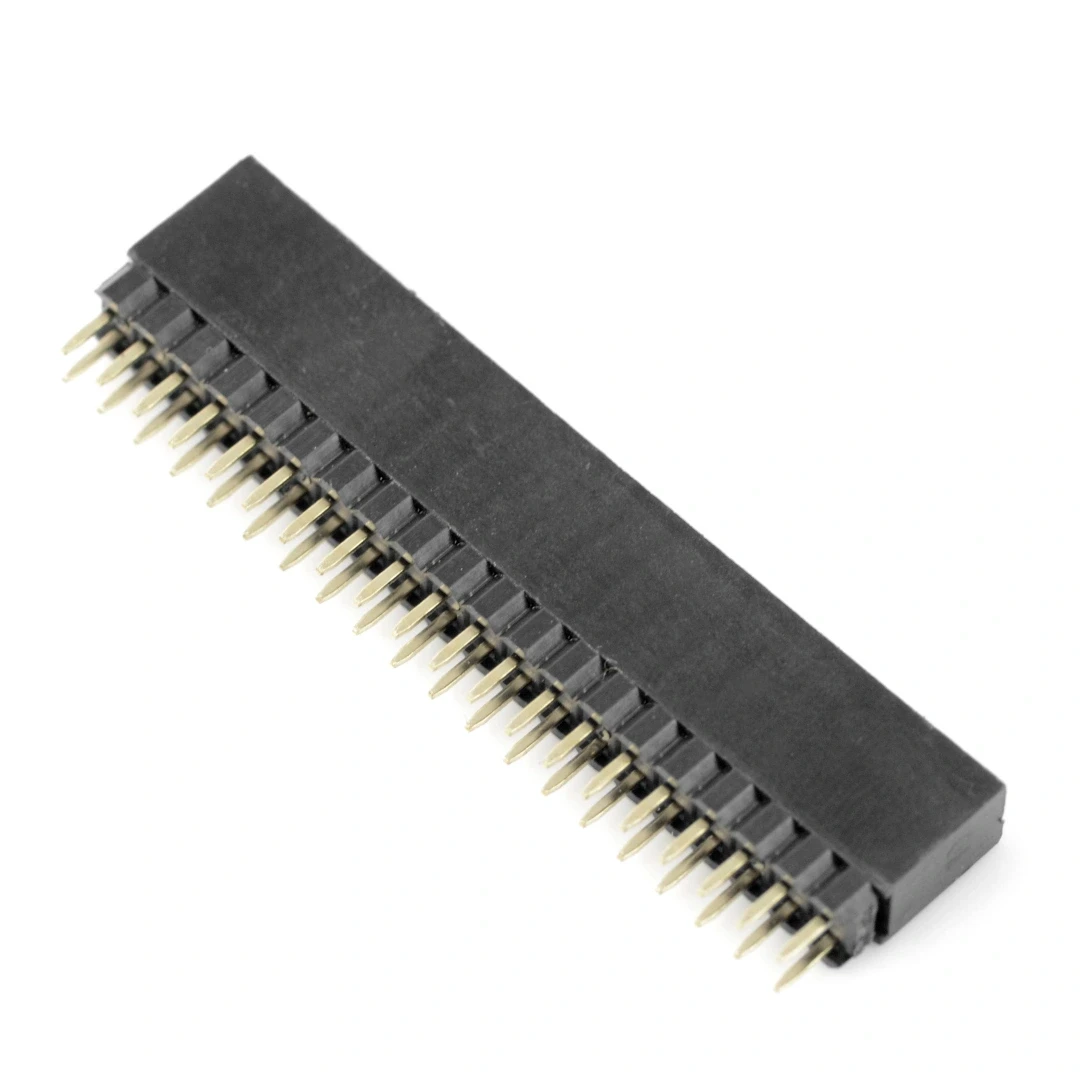 Oem Karpomas lizdas 2x20 kaiščių 2.54mm skirtas Raspberry Pi aprašymas - Prekės nuotrauka