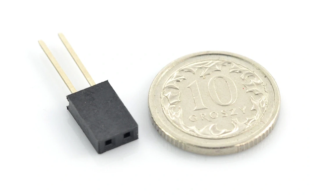 Oem Karpomas lizdas tiesus 1x2 kaiščių 2.54mm - vertikalus ilgas aprašymas - Prekės nuotrauka