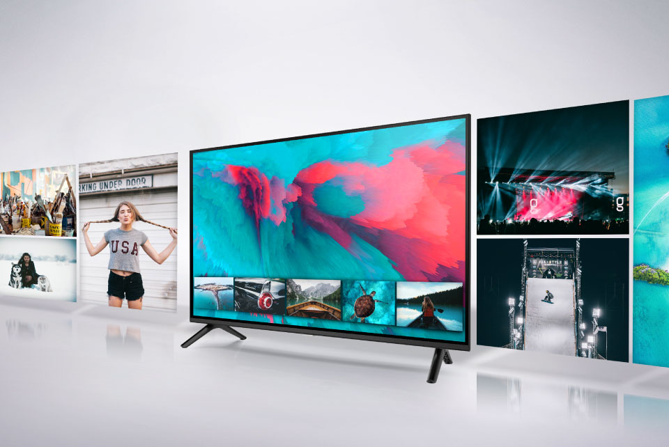 Kruger & Matz 32" HD DVB-T2 H.265 HEVC televizorius aprašymas - Prekės nuotrauka