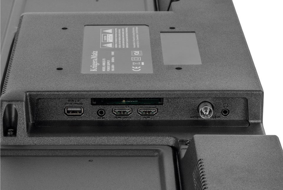 Kruger & Matz 32" HD DVB-T2 H.265 HEVC televizorius aprašymas - Prekės nuotrauka
