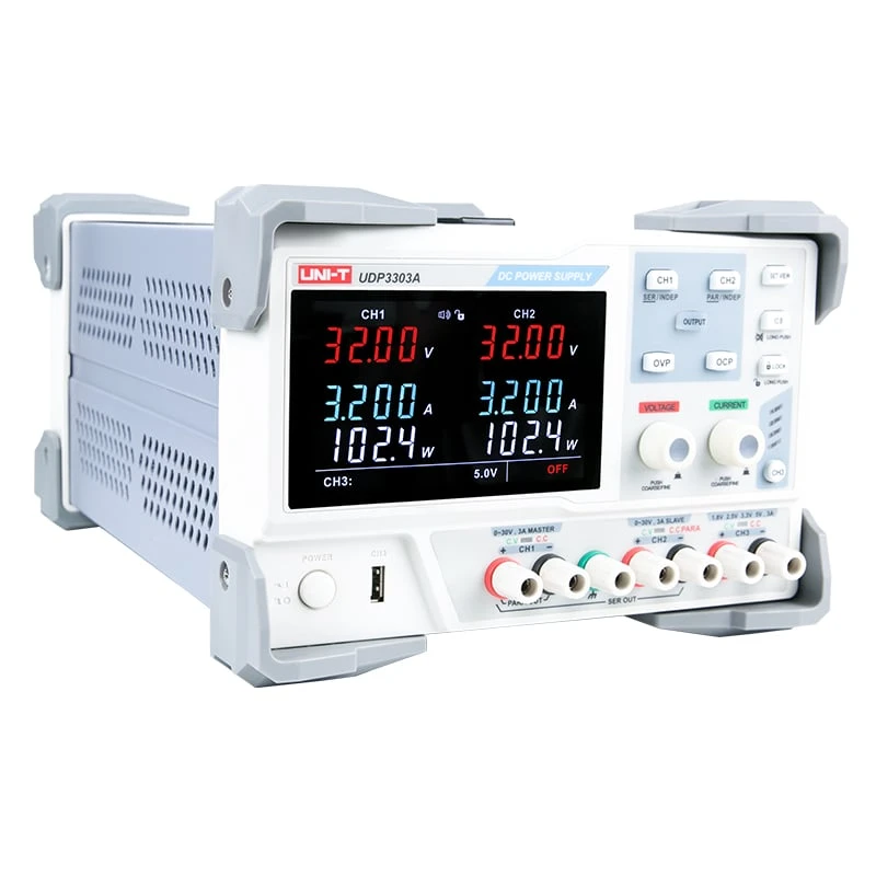 Laboratorinis maitinimo šaltinis Uni-T UDP3303A aprašymas - Prekės nuotrauka