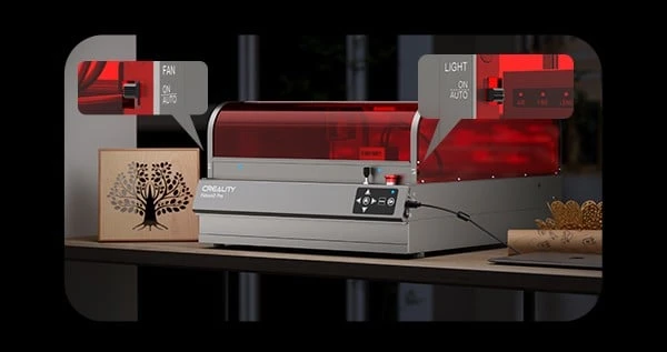 Creality Lazerinės graviravimo staklės Falcon 2 Pro Engraver - 40W aprašymas - Prekės nuotrauka