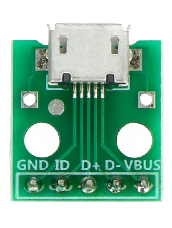Oem Modulis su microUSB lizdu - lituotos jungtys aprašymas - Prekės nuotrauka