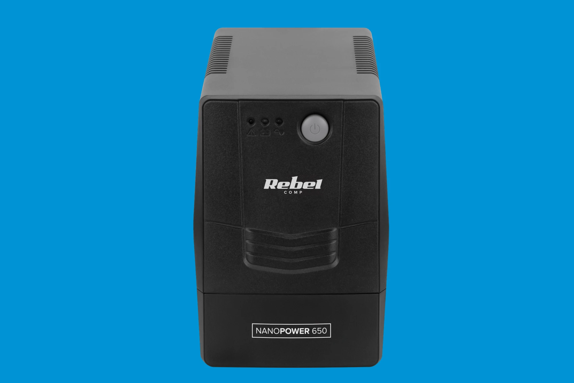 Nepertraukiamo maitinimo šaltinis UPS Rebel modelis Nanopower 650 atsijungus 650VA 360W 230V 50Hz aprašymas - Prekės nuotrauka