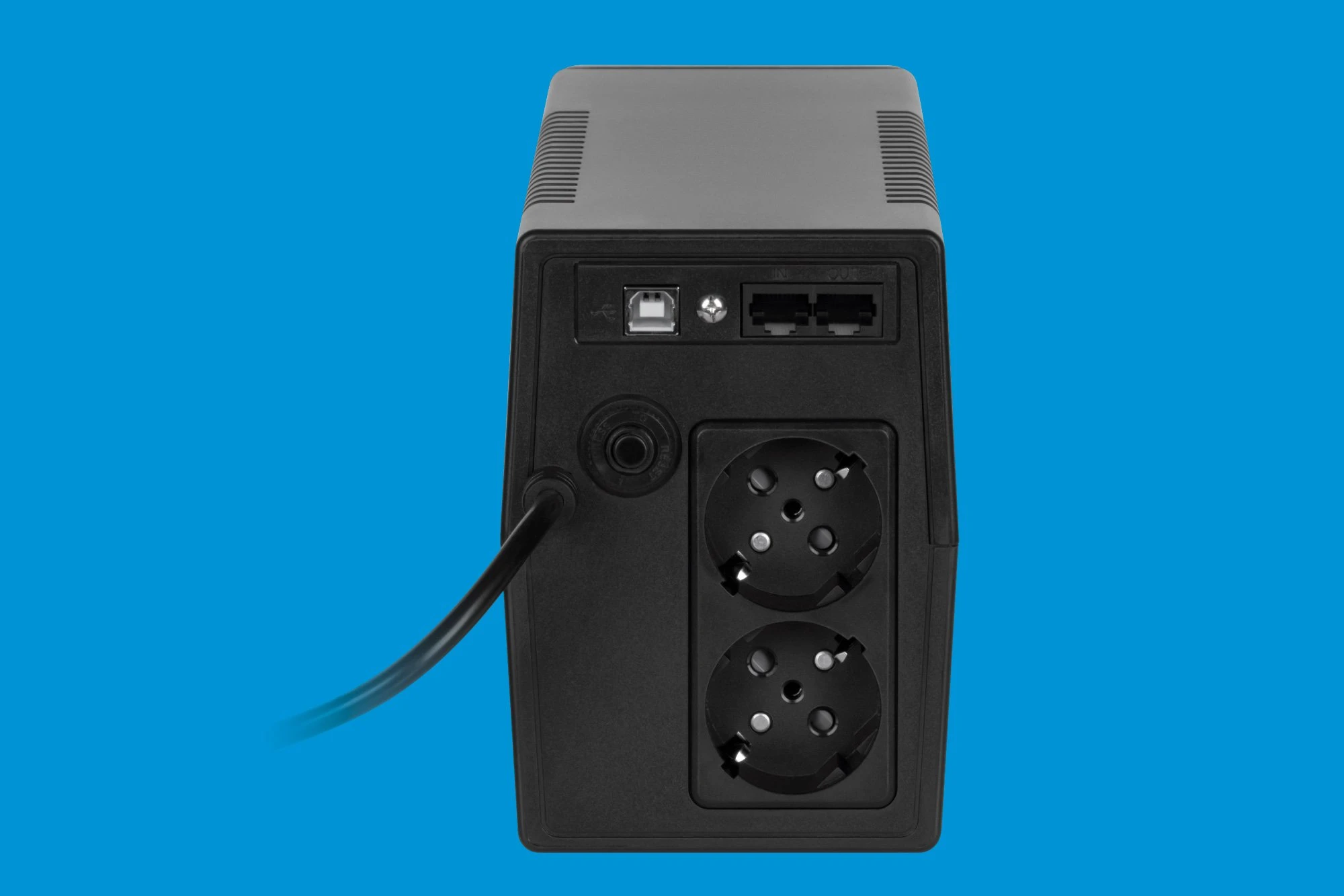 Nepertraukiamo maitinimo šaltinis UPS REBEL modelis Nanopower Plus 850 neprisijungus 850VA 480W 230V 50Hz LCD USB RJ45 aprašymas - Prekės nuotrauka