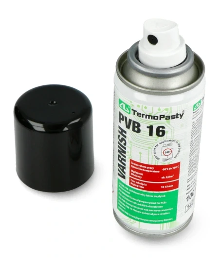 4234# TermoPasty PCB lakas PVB 16 - purškiamas 100ml aprašymas - Prekės nuotrauka