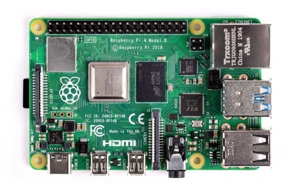 Raspberry Pi 4 modelis B WiFi DualBand Bluetooth 4GB RAM 1.8GHz aprašymas - Prekės nuotrauka