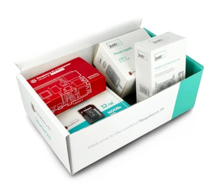 Raspberry Pi 4B WiFi 8GB RAM rinkinys su priedais - korpusas su dviem ventiliatoriais aprašymas - Prekės nuotrauka