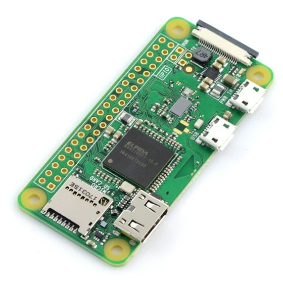 Raspberry Pi Zero W 512MB RAM – WiFi + BT 4.1 aprašymas - Prekės nuotrauka