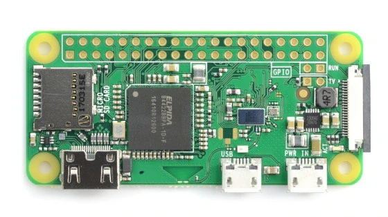 Raspberry Pi Zero W 512MB RAM – WiFi + BT 4.1 aprašymas - Prekės nuotrauka