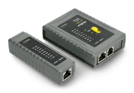 RJ11 / RJ45 kabelių testeris - Rebel RB-468 aprašymas - Prekės nuotrauka