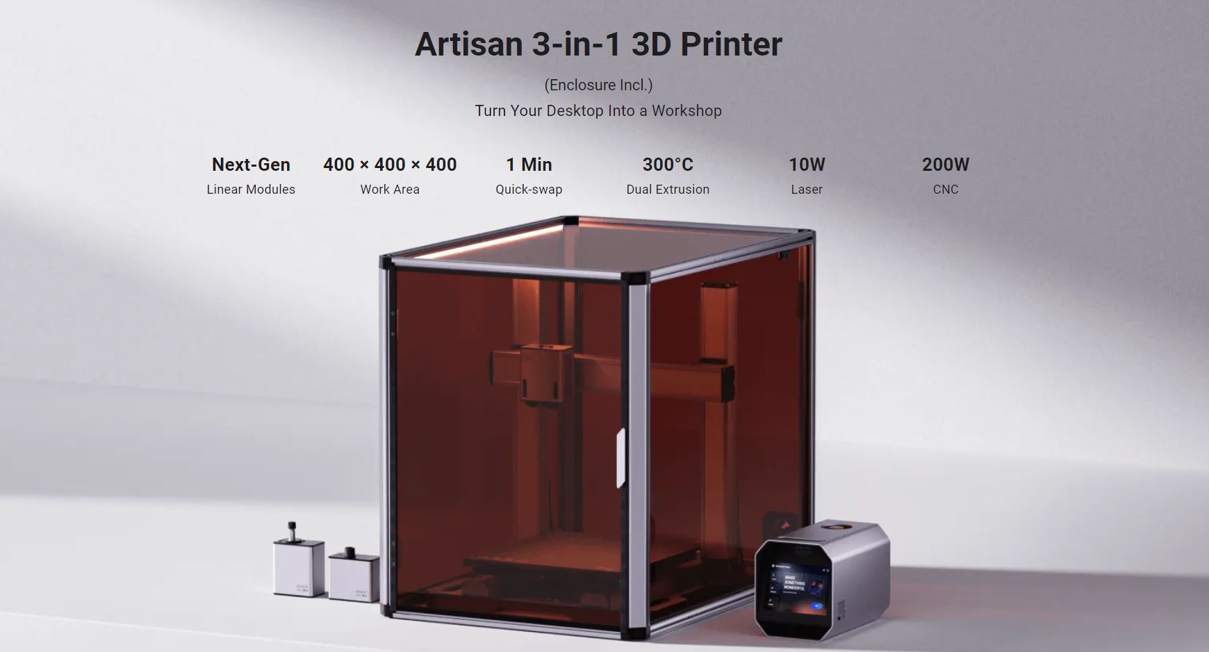 snapmaker-artisan-3-in-1-3d-spausdintuvas