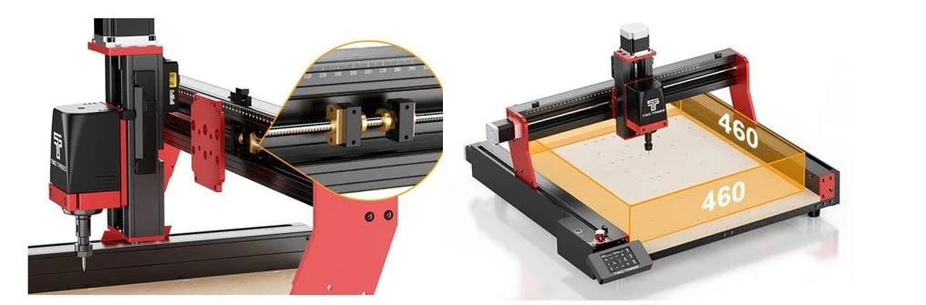 Grąžtas TwoTrees TTC450 Pro CNC graviravimo staklės aprašymas - Prekės nuotrauka