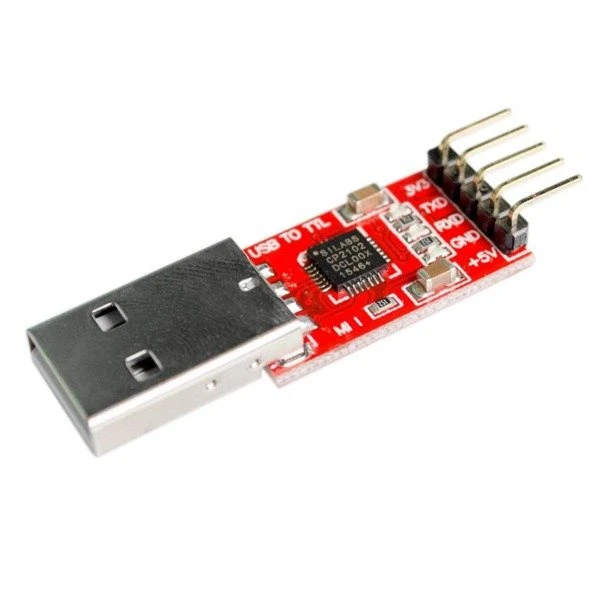 Oem USB – RS232/TTL/UART konverteris – 3.3V/5V išvestis – CP2102 – Arduino aprašymas - Prekės nuotrauka