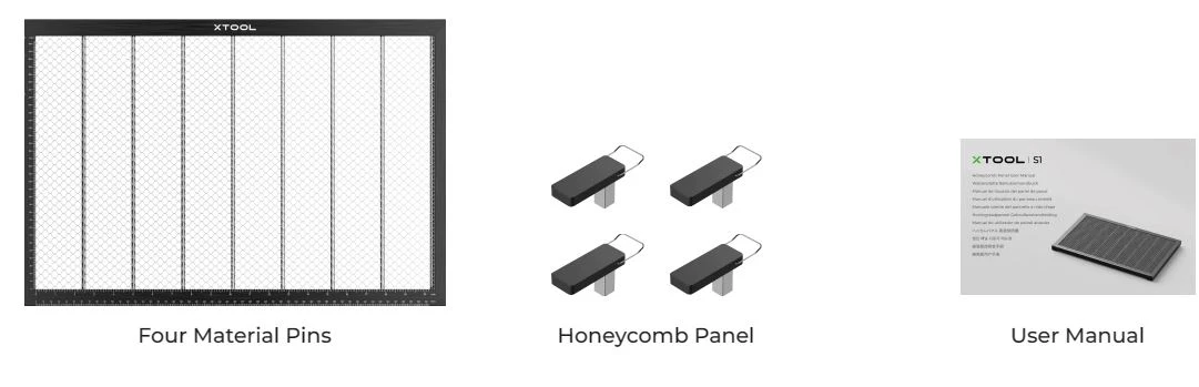 xTool S1 Korėtas padas (Honeycomb) aprašymas - Prekės nuotrauka