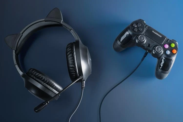 Žaidimų ausinės vaikams Kruger & Matz Street Kids Gamer - rožinės aprašymas - Prekės nuotrauka