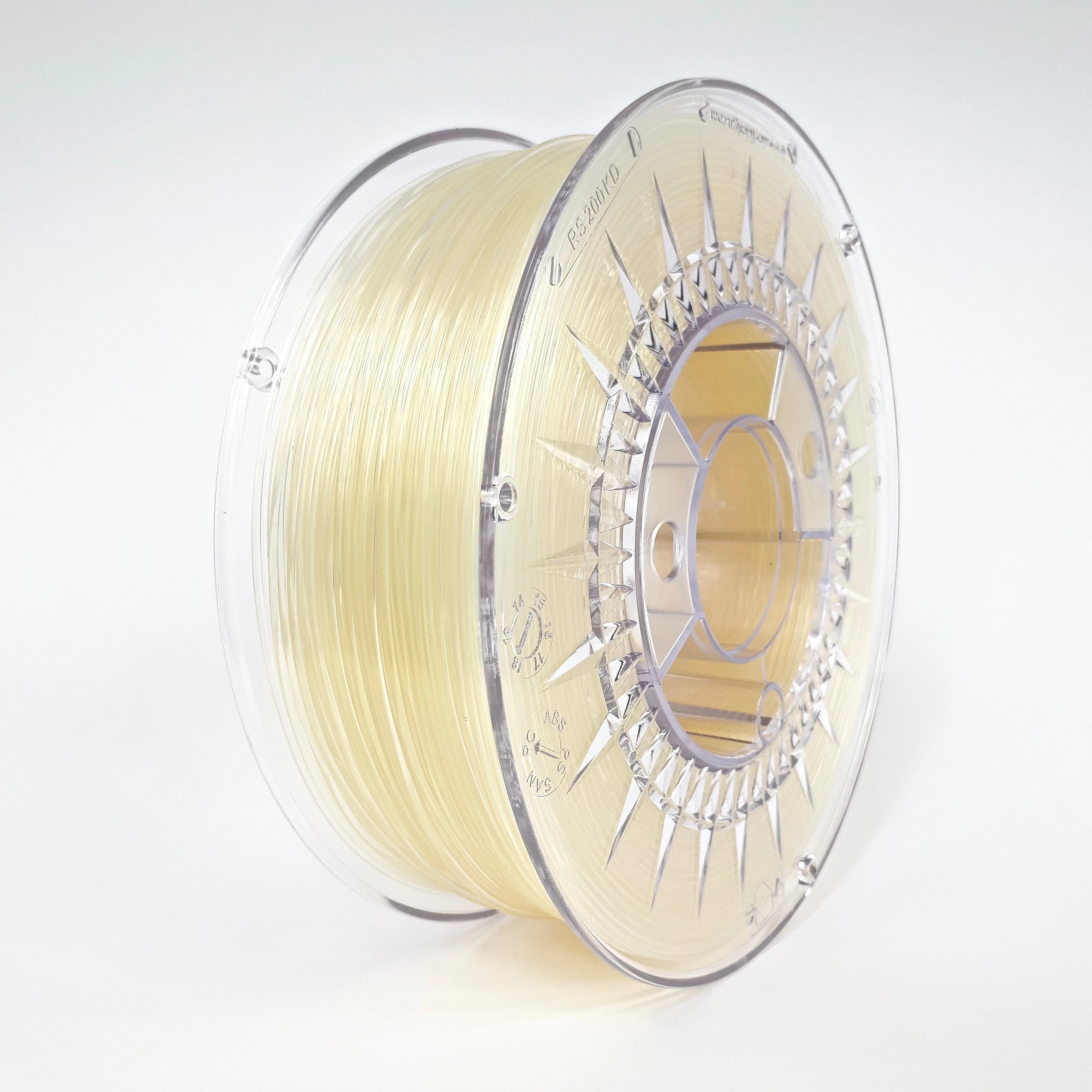 PLA 1.75mm Natural gijos ritė
