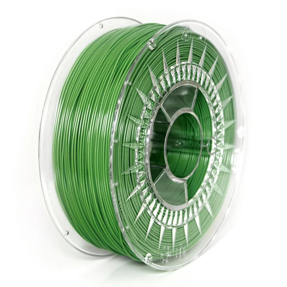 Žalia PLA gija 1.75mm ritėje
