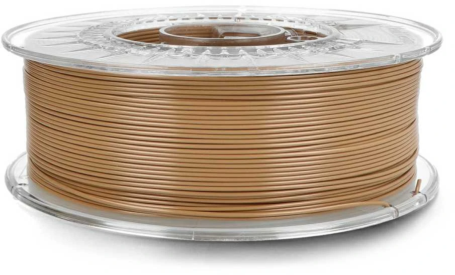 Šviesiai rudas PLA siūlas 1.75mm ritėje