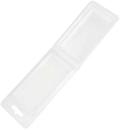 Dėžė su rankena 18.5x13x9.7 cm - skaidri - plastikinė - organizatorius