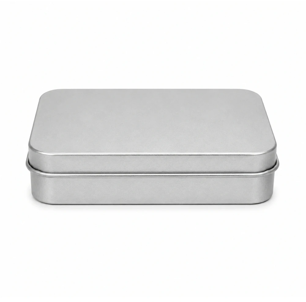 Dėžė su rankena 18.5x13x9.7 cm - skaidri - plastikinė - organizatorius