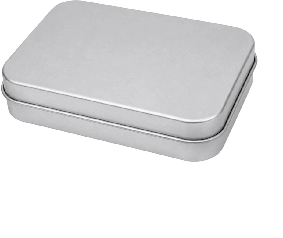 Dėžė su rankena 18.5x13x9.7 cm - skaidri - plastikinė - organizatorius