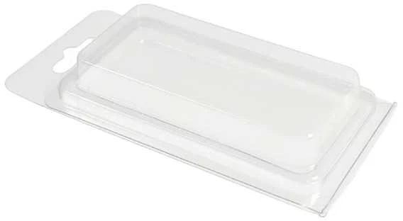 Dėžė su rankena 18.5x13x9.7 cm - skaidri - plastikinė - organizatorius