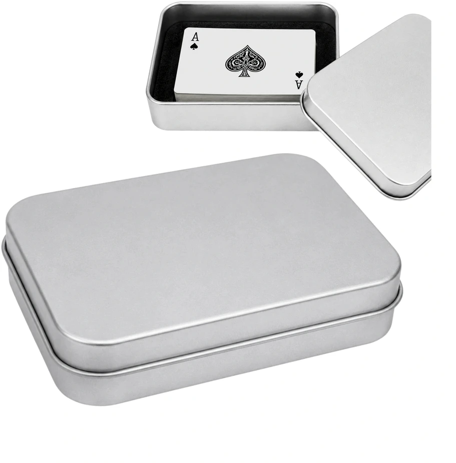 Dėžė su rankena 18.5x13x9.7 cm - skaidri - plastikinė - organizatorius