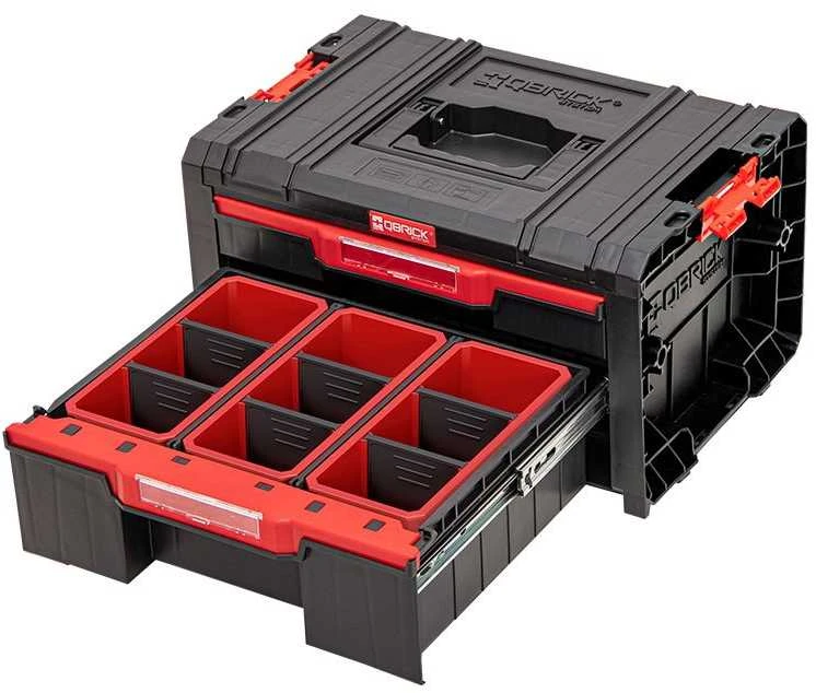 Q-Brick Dėžė su stalčiais įrankiams Pro Drawer 2 Toolbox 2.0 Expert - Qbrick System