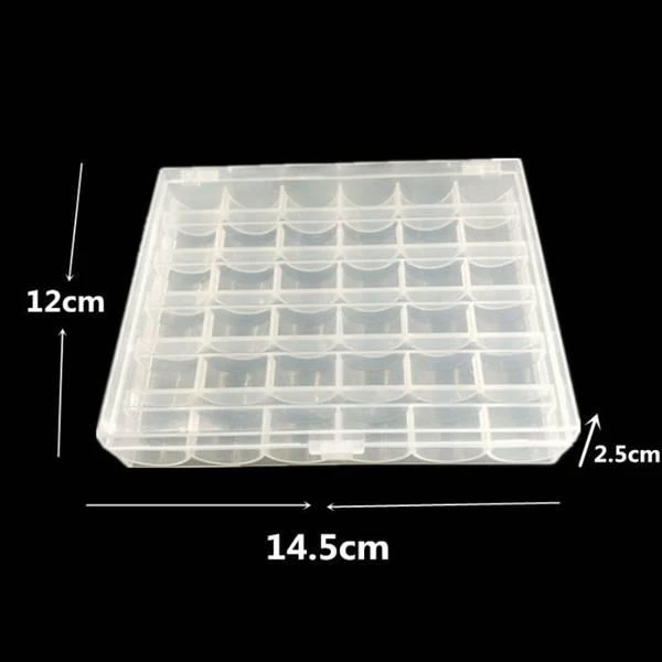 Oem Dėžutė mašinų ritėms - 36 skyriai - plastikinė dėžutė