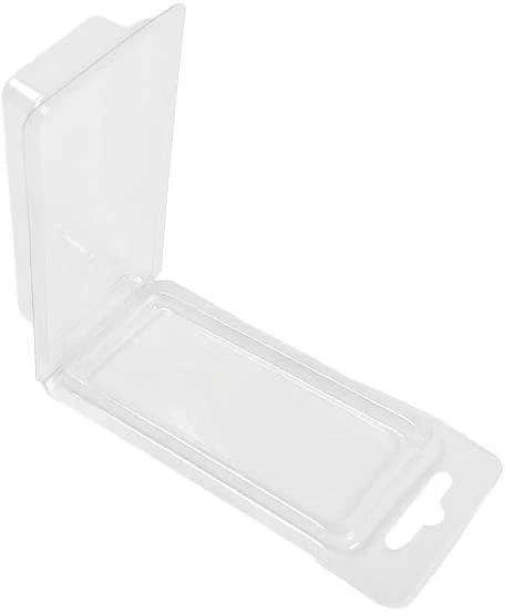 Oem Dėžutė su rankena 18.5x13x9.7 cm - permatoma - plastikinė - organizatorius