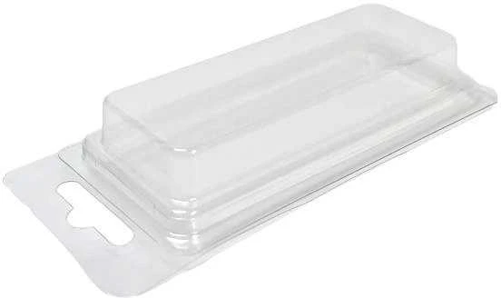 Oem Dėžutė su rankena 18.5x13x9.7 cm - permatoma - plastikinė - organizatorius