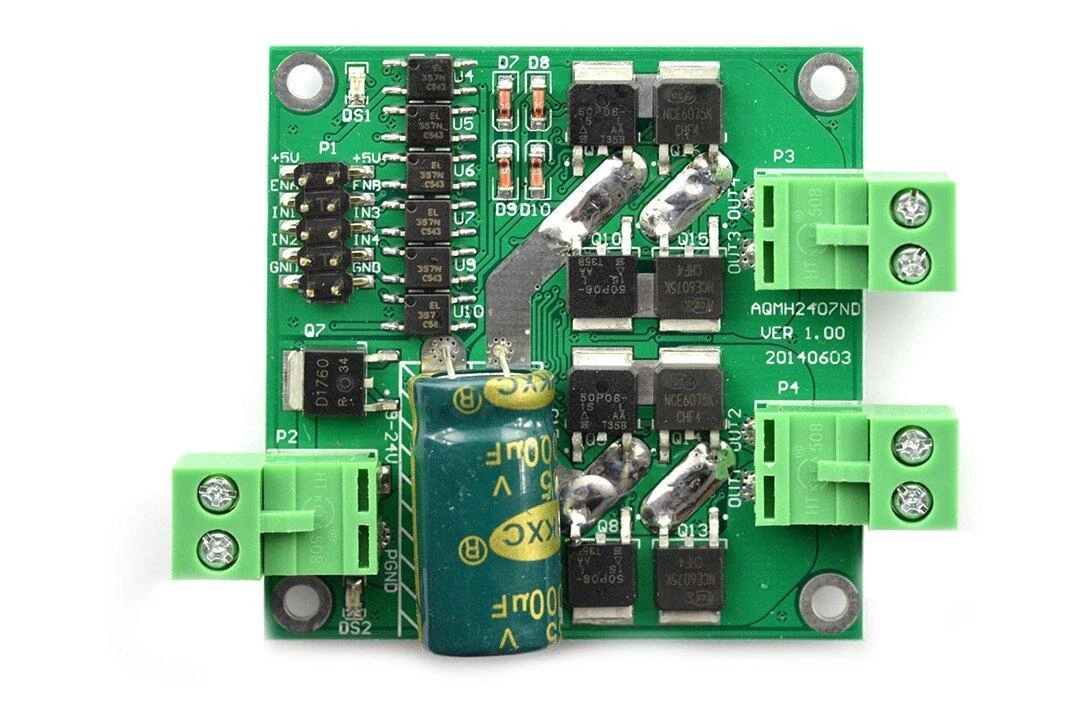 DFRobot 2 x 7 A DC variklio valdiklis