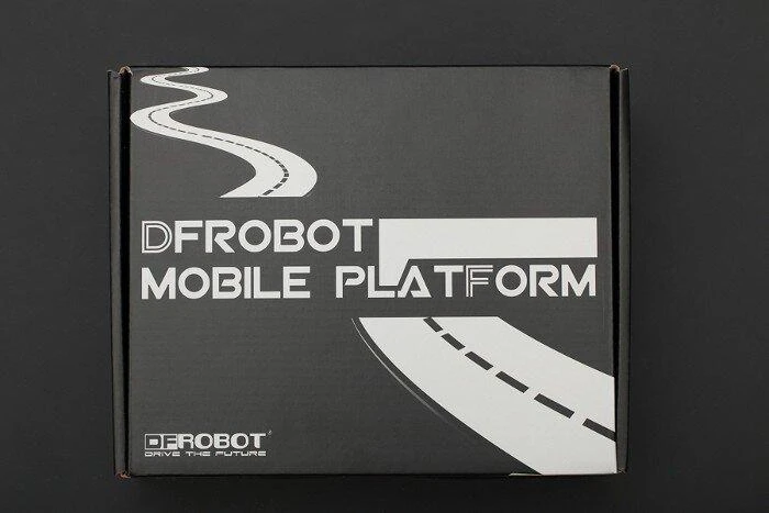 DFRobot Baron 4WD, stačiakampė 4WD važiuoklė su DC varikliu